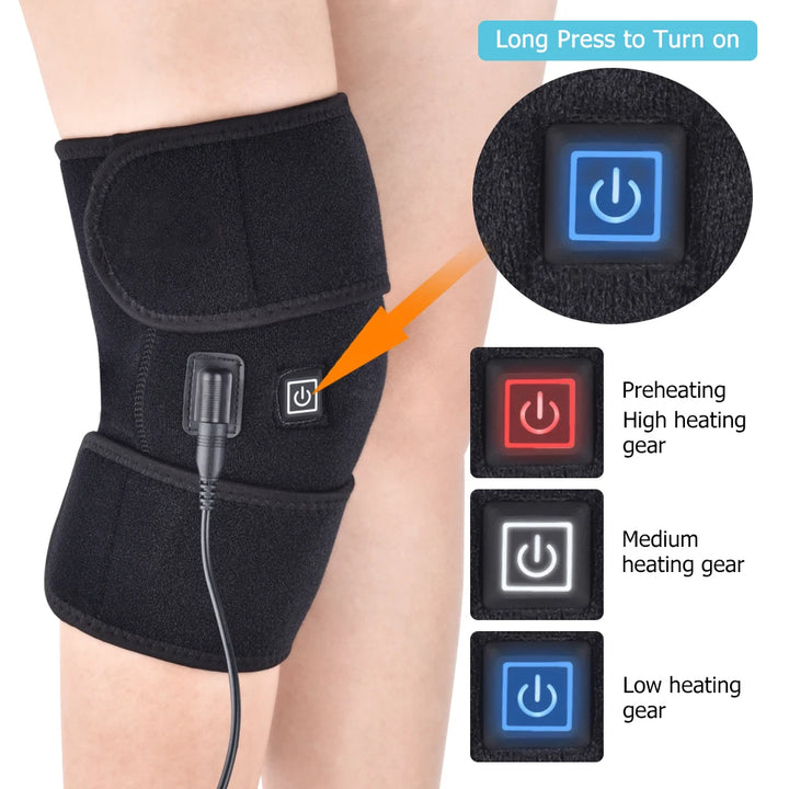 Arthritis Knee Support Brace Infrared Heating Therapy