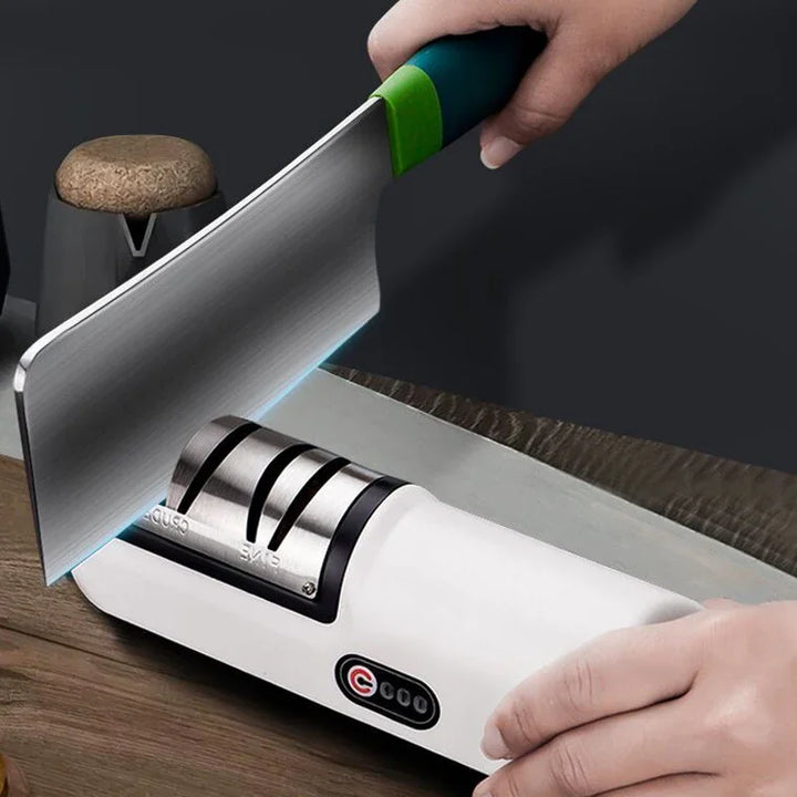 Kitchen Electric Knife Sharpener Multifunctional Automatic Professional