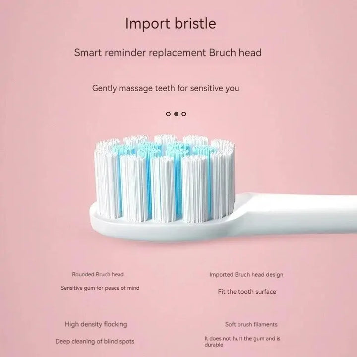 Electric Ultrasonic Toothbrush Six Speed Mode Home Soft  USB