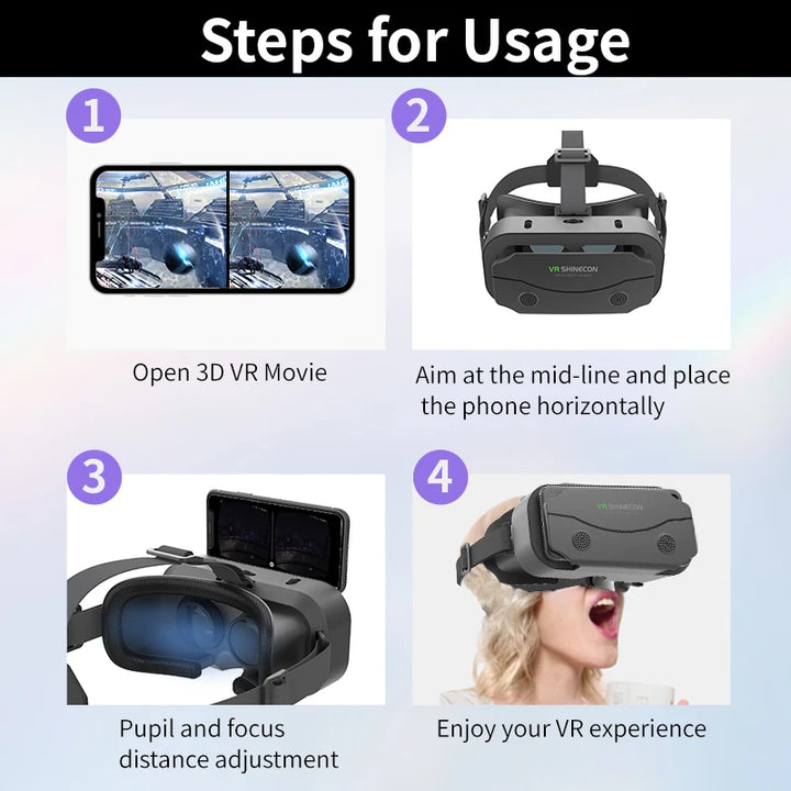 VR Glasses Virtual Reality Headset