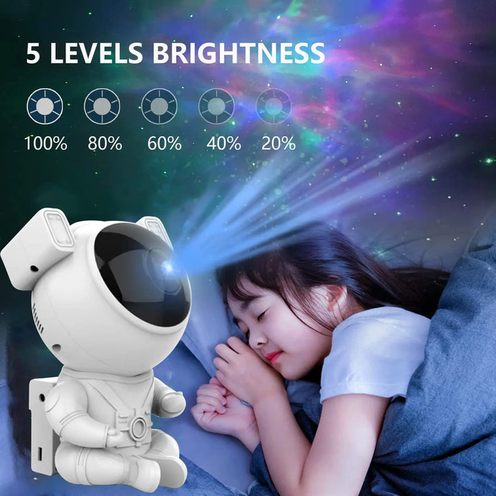 NEW Astronaut Galaxy Starry Projector Night Light