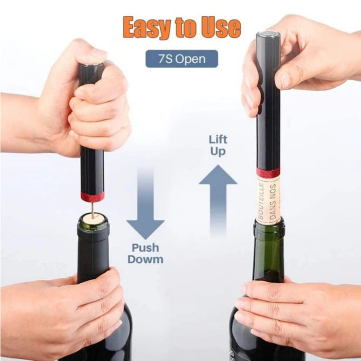 Newest Air Pressure Pump Wine Bottle Opener Portable