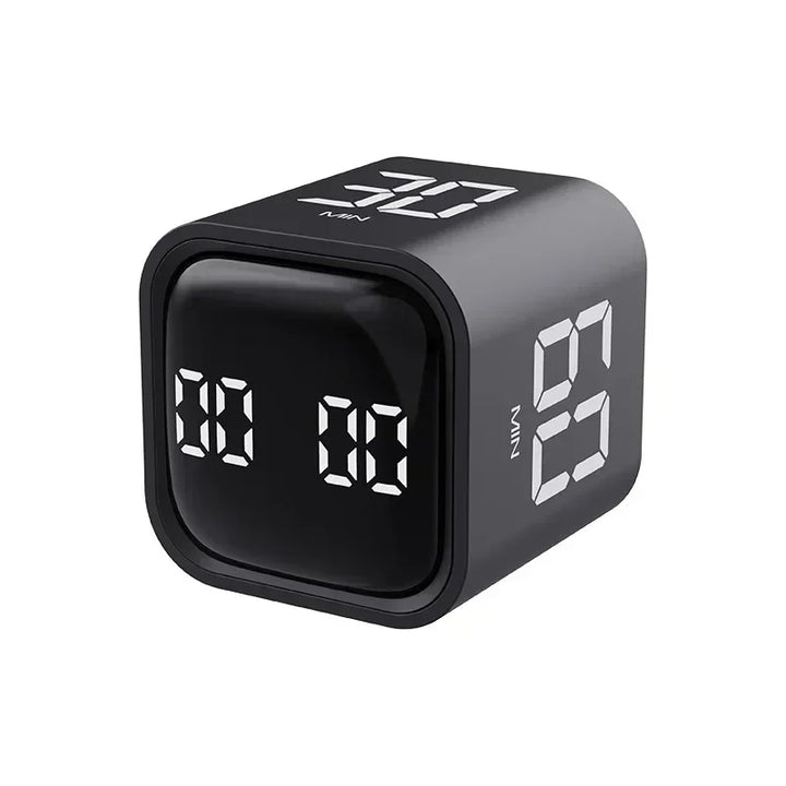 Productivity Cube Timer Gravity Sensor Flipping LED Display