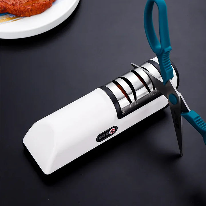 Kitchen Electric Knife Sharpener Multifunctional Automatic Professional