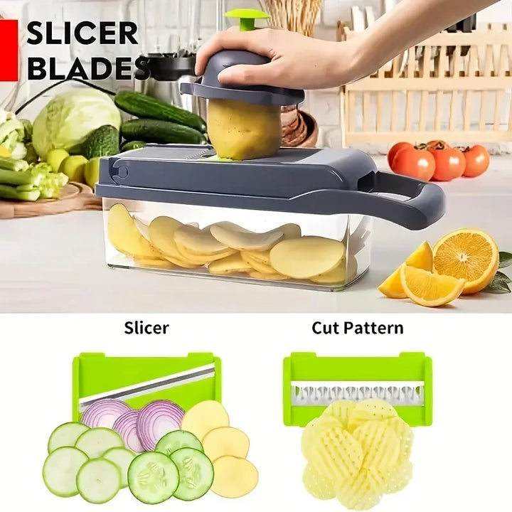 14/16 in 1 Multifunctional Vegetable Chopper Onion