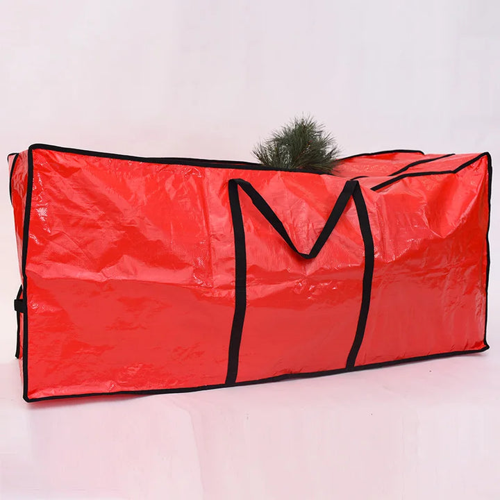 Christmas Bag Durable Handles Labeling Card Slot