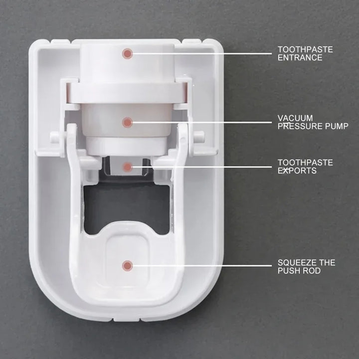 Creative Wall Mount Automatic Toothpaste Dispenser