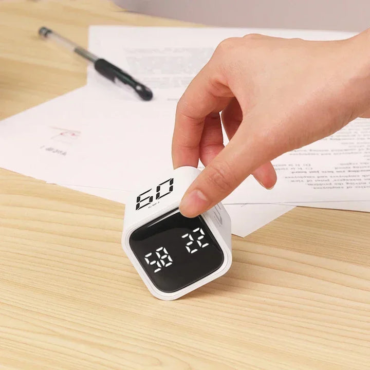 Productivity Cube Timer Gravity Sensor Flipping LED Display