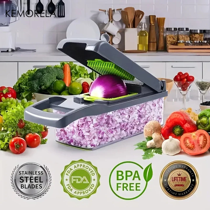 14/16 in 1 Multifunctional Vegetable Chopper Onion