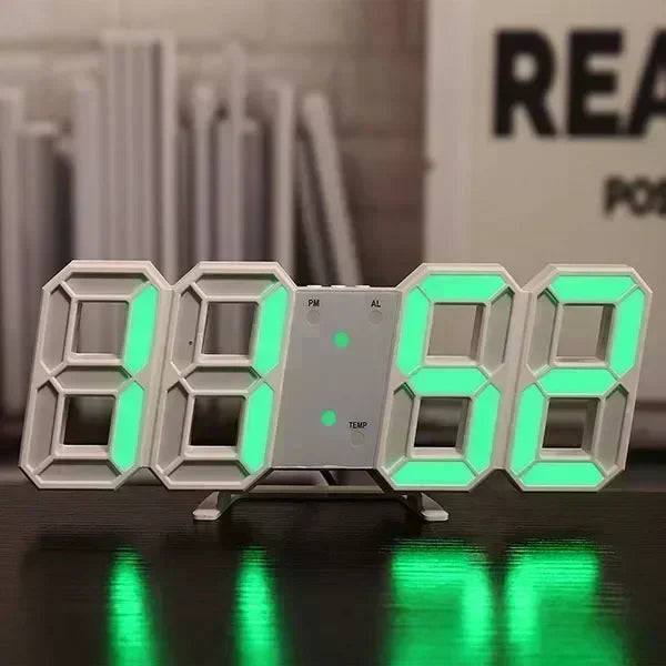 3D Digital Wall Clock Decoration for Home