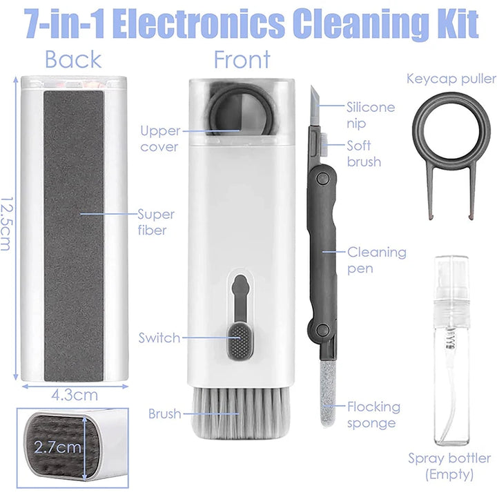 7-in-1 Keyboard Cleaning Kits Airpods Cleaner Headset Cleaner