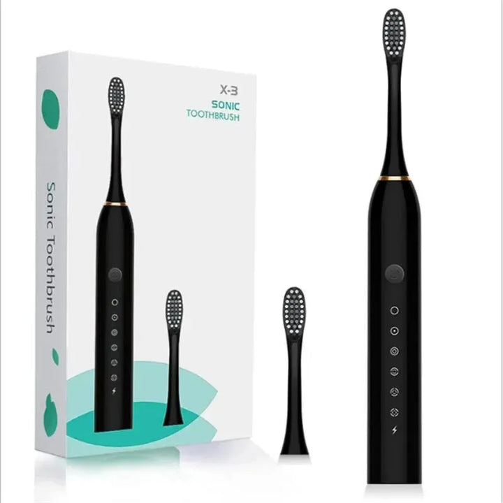 Electric Ultrasonic Toothbrush Six Speed Mode Home Soft  USB