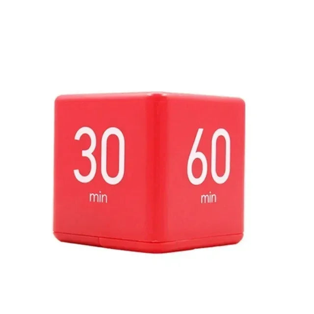 Productivity Cube Timer Gravity Sensor Flipping LED Display