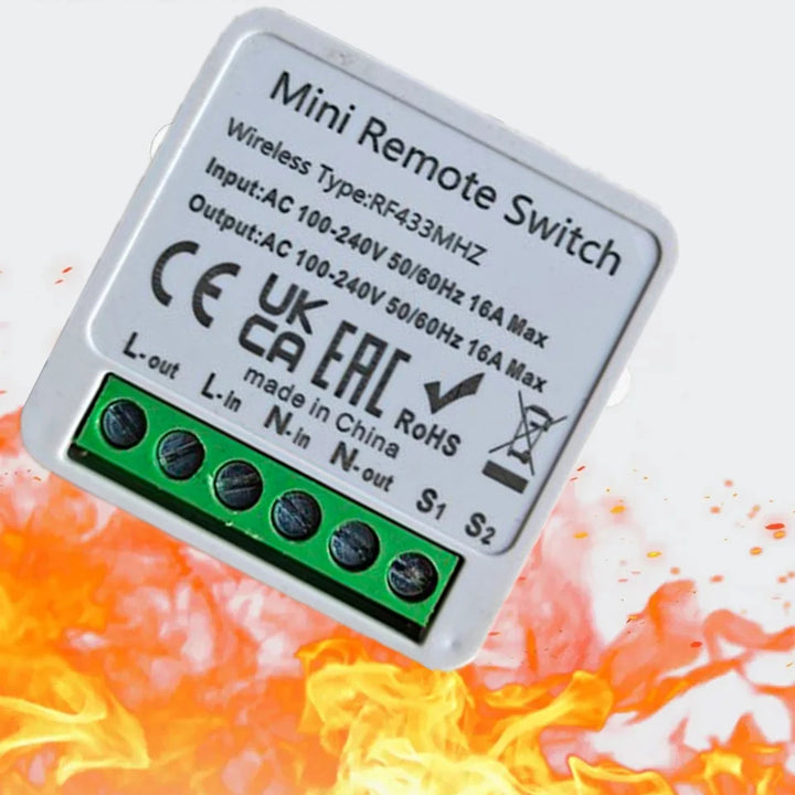 Smart Switch Mini DIY Wireless Remote Control RF 433 MHz